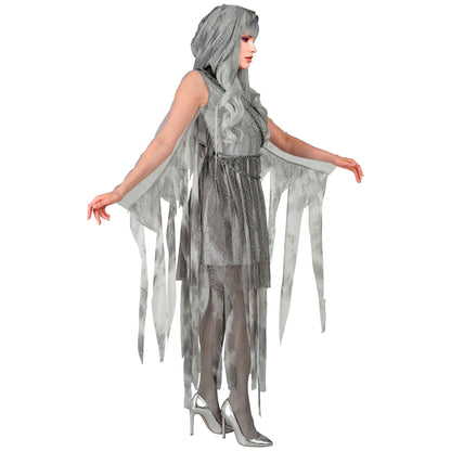 "GHOSTLY SPIRIT IN KETTEN" (Kleid mit Kapuze, Kette) – Ansicht 3