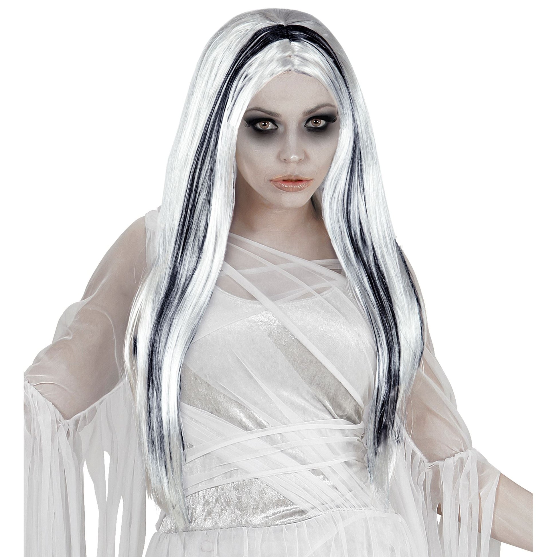 "GHOSTLY SPIRIT PERÜCKE" in Polybag – Vorderansicht
