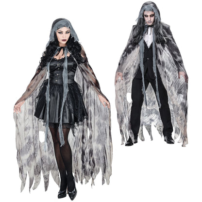 "GHOSTLY SPIRIT" (Umhang mit Kapuze) - 145 cm – Vorderansicht