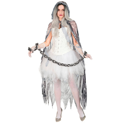 "GHOSTLY SPIRIT" (Umhang mit Kapuze) - 145 cm – Detailansicht