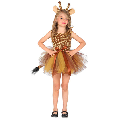 "GIRAFFE" (Kleid mit Tutu, Haarreif) – Vorderansicht