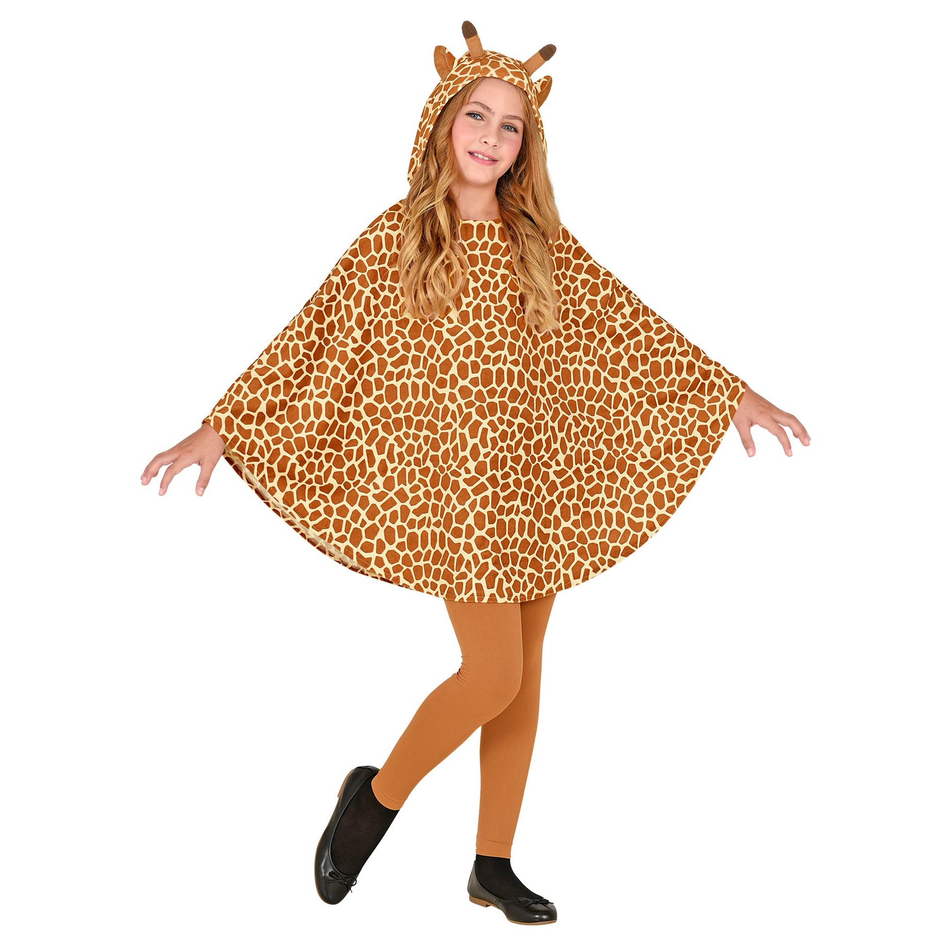 "GIRAFFE" (Poncho mit Kapuze) – Ansicht 3