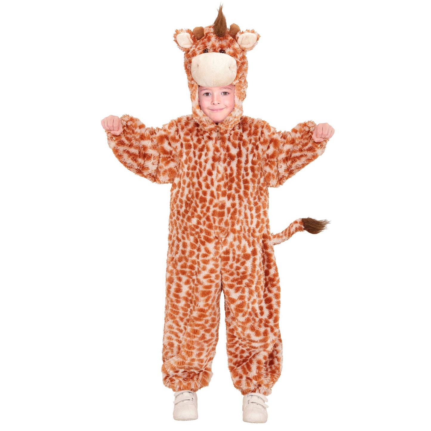 "GIRAFFE SOFT PLÜSCHKOSTÜM" (Overall mit Kapuze und Maske) – Ansicht 3