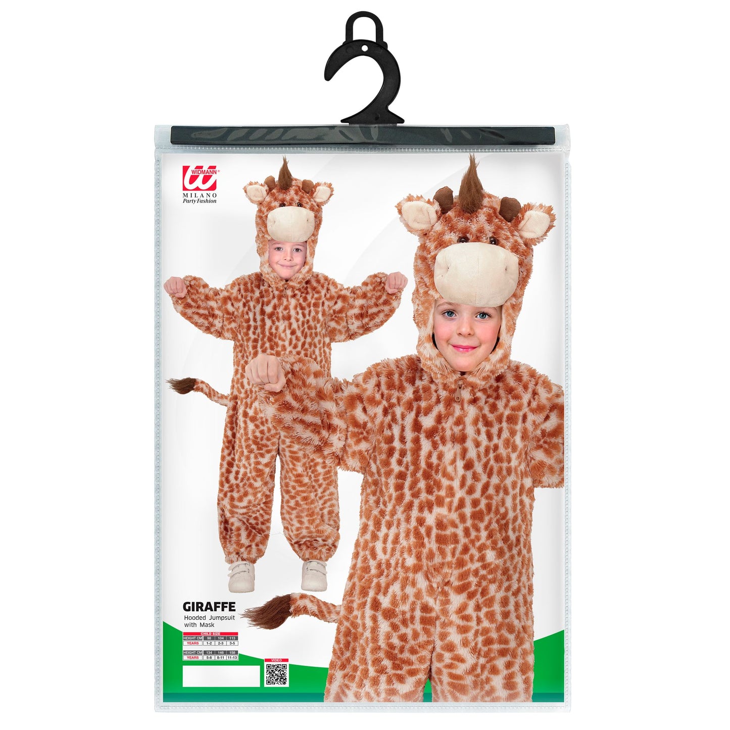 "GIRAFFE SOFT PLÜSCHKOSTÜM" (Overall mit Kapuze und Maske) – Ansicht 5