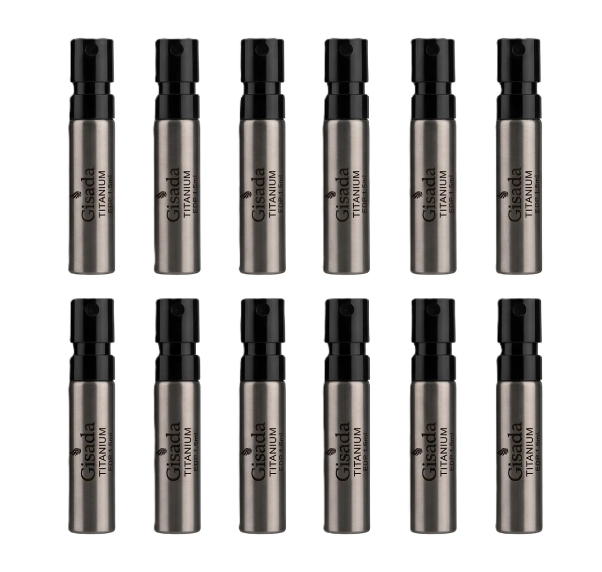 GISADA TITANIUM VIAL EDP PACK 12 X 1.5 ML