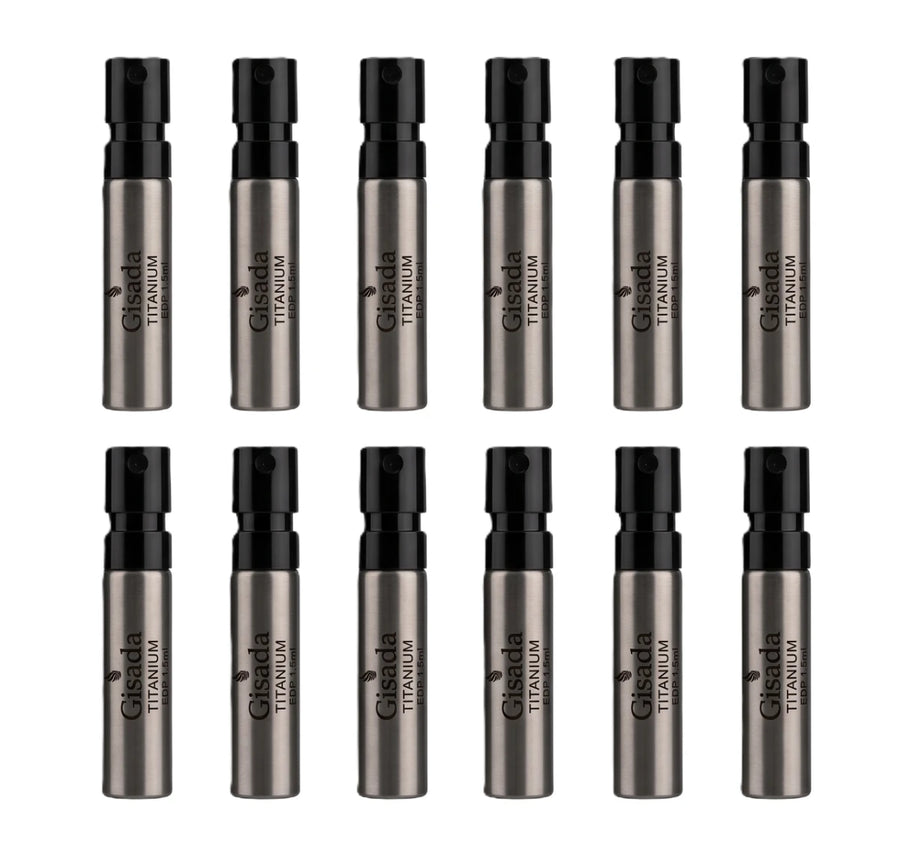 GISADA TITANIUM VIAL EDP PACK 12 X 1.5 ML