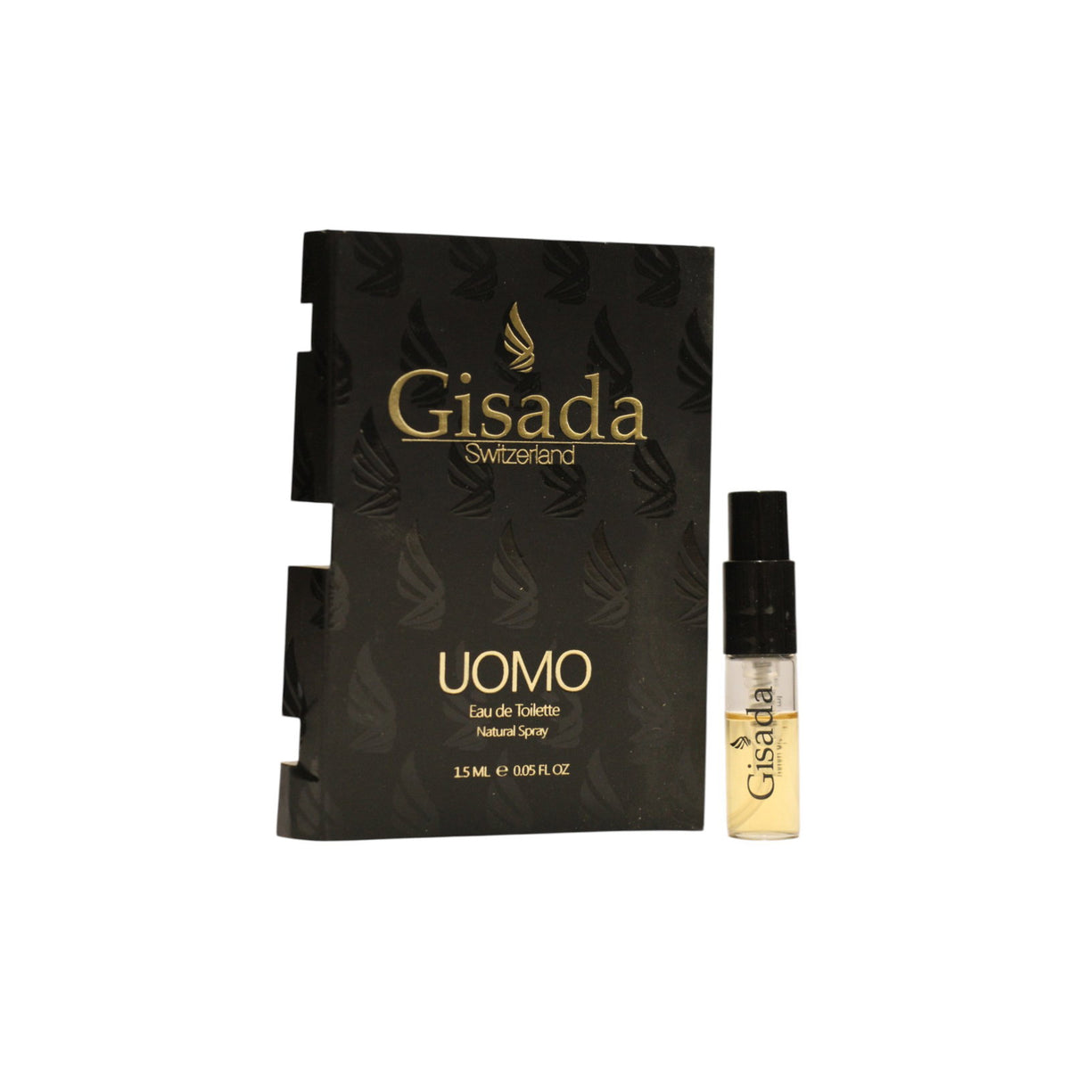 Gisada Uomo Eau de Toilette für Männer, 1,5 ml Fläschchen