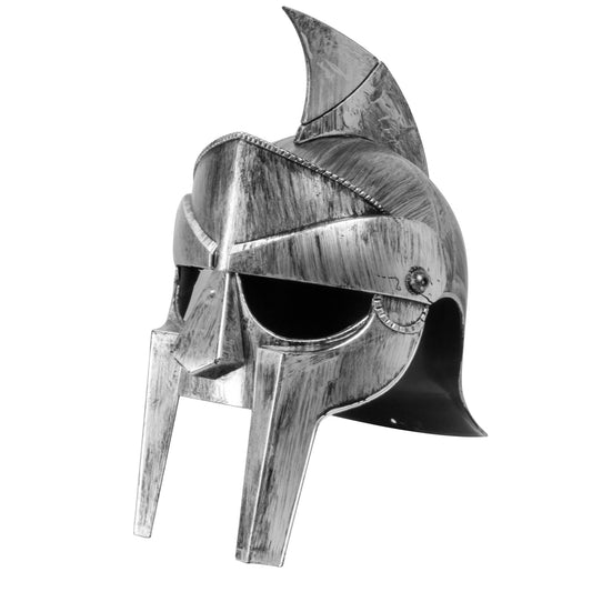 "GLADIATOR HELM MIT VISIER" aus Hartplastik - Erwachsenengröße – Vorderansicht