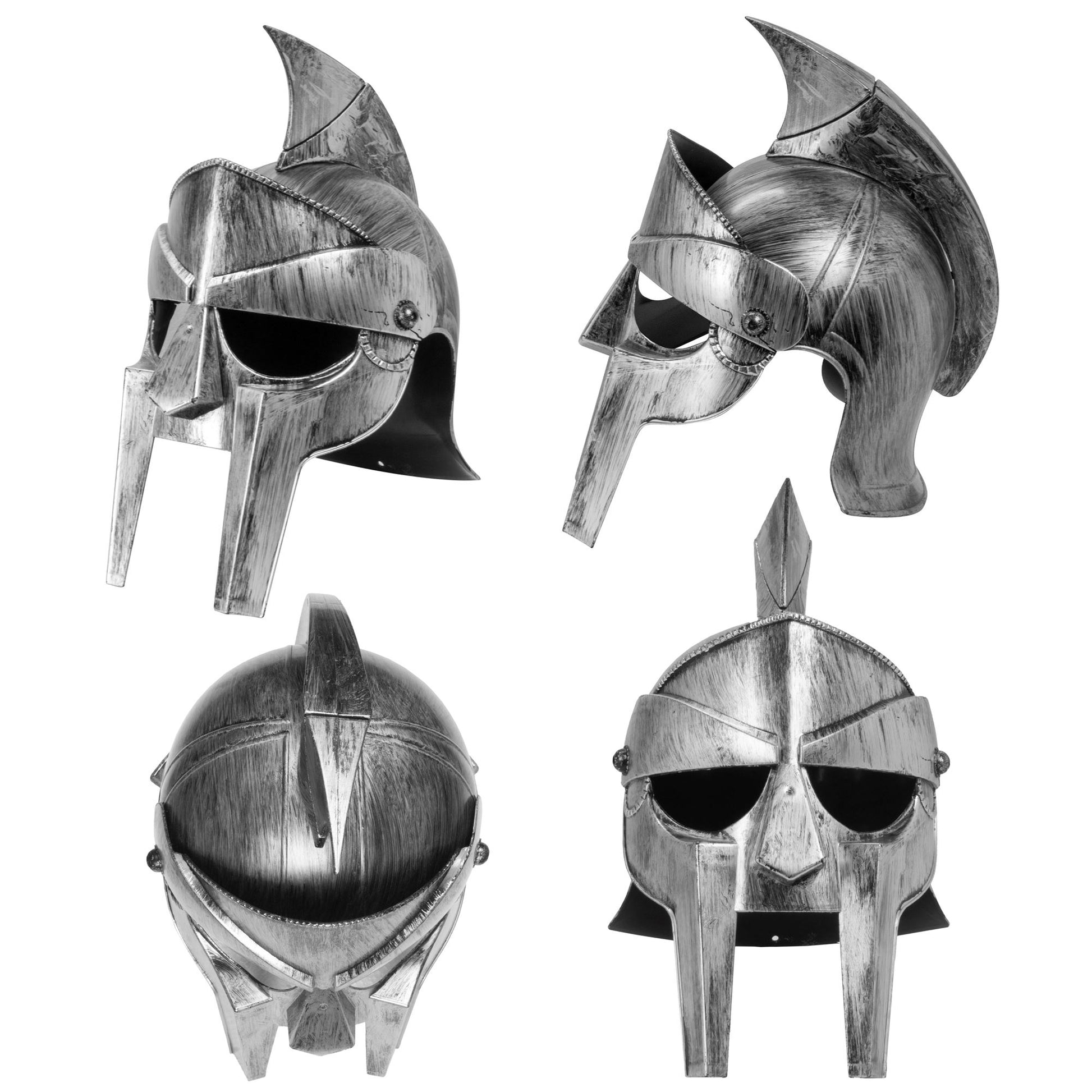 "GLADIATOR HELM MIT VISIER" aus Hartplastik - Erwachsenengröße – Detailansicht