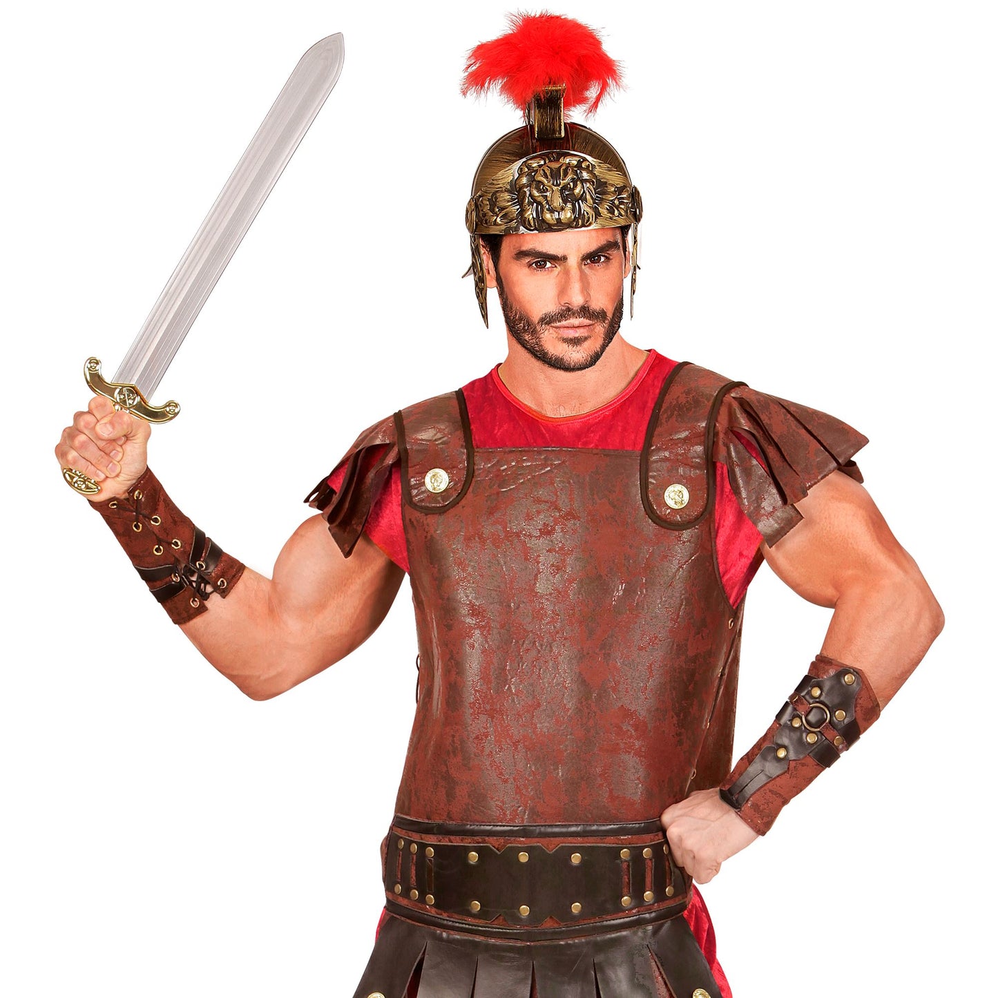"GLADIATOREN ARMSCHONER IN LEDEROPTIK" – Ansicht 3