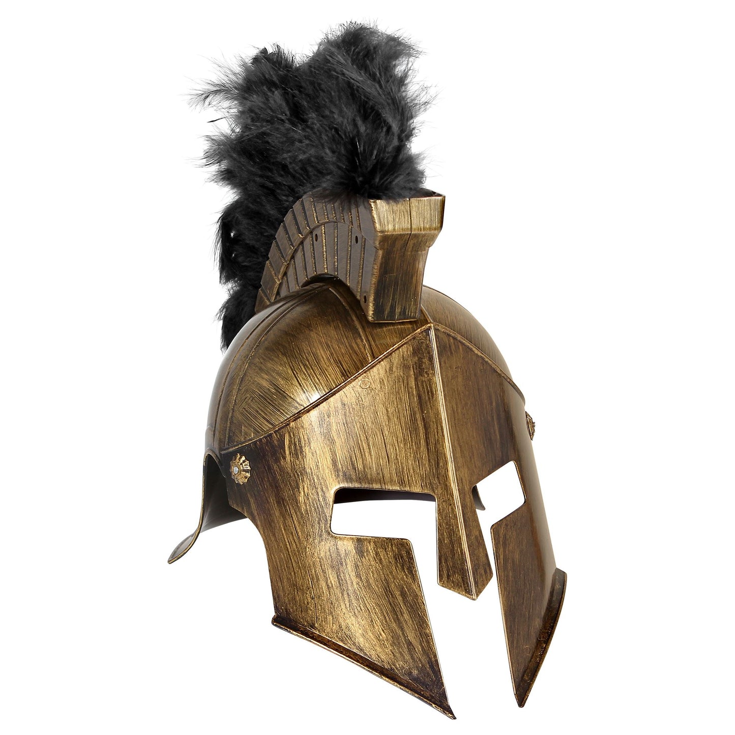 "GLADIATORENHELM" aus Hartplastik – Vorderansicht