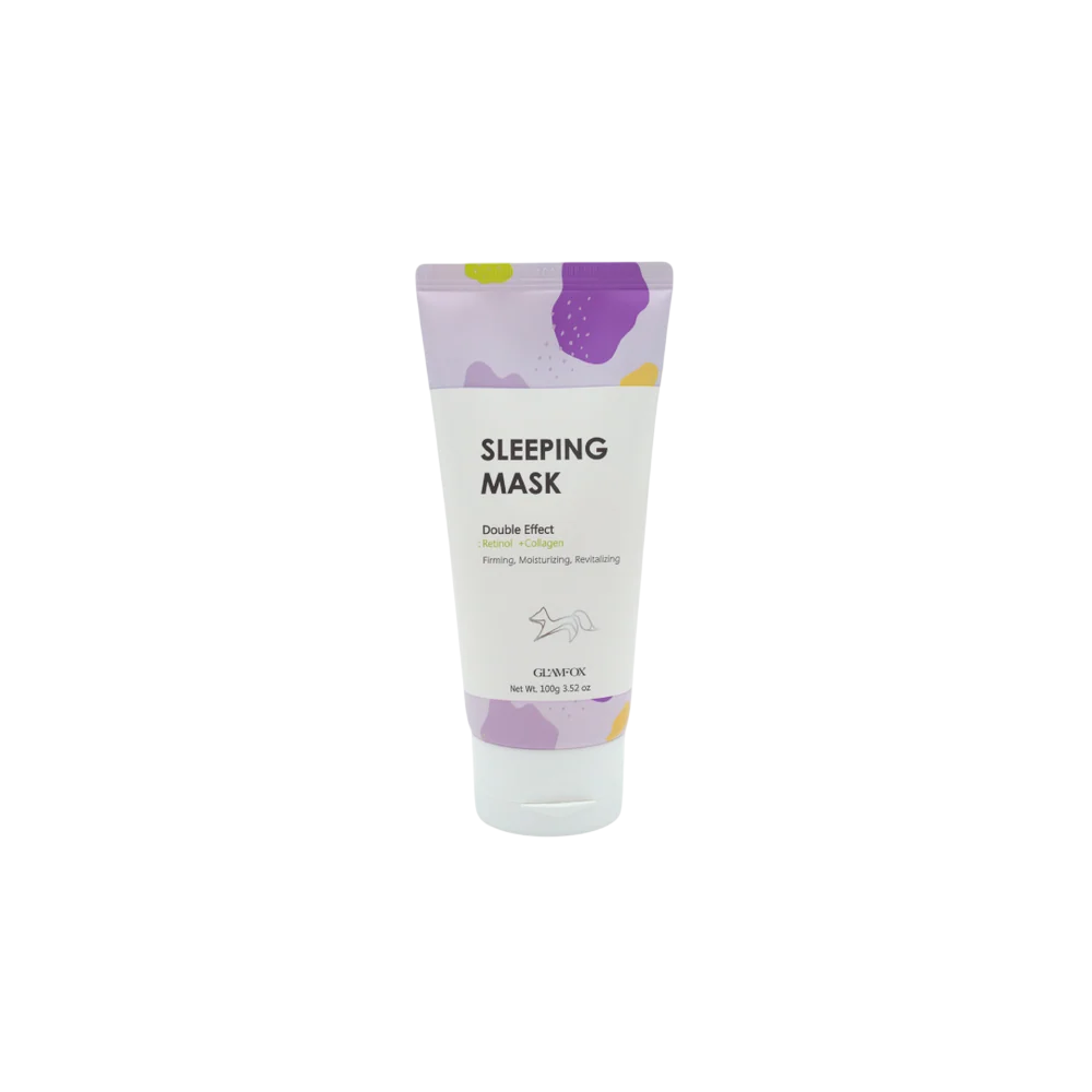 Glamfox, Double Effect, Festigung und Hydratation, Über Nacht, Crememaske, Für das Gesicht, 100 ml