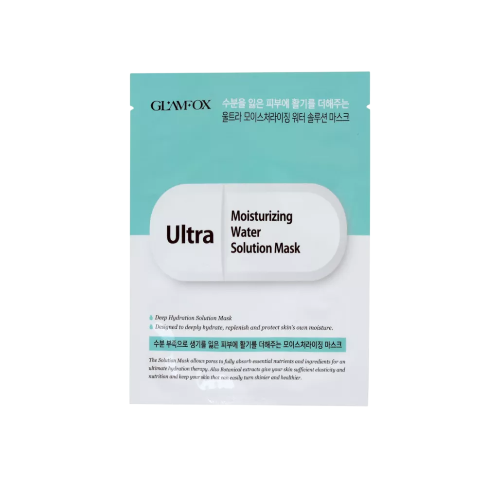 Glamfox, Ultra, Feuchtigkeitsspendend, Gesichtsmaske, Für das Gesicht, 25 g