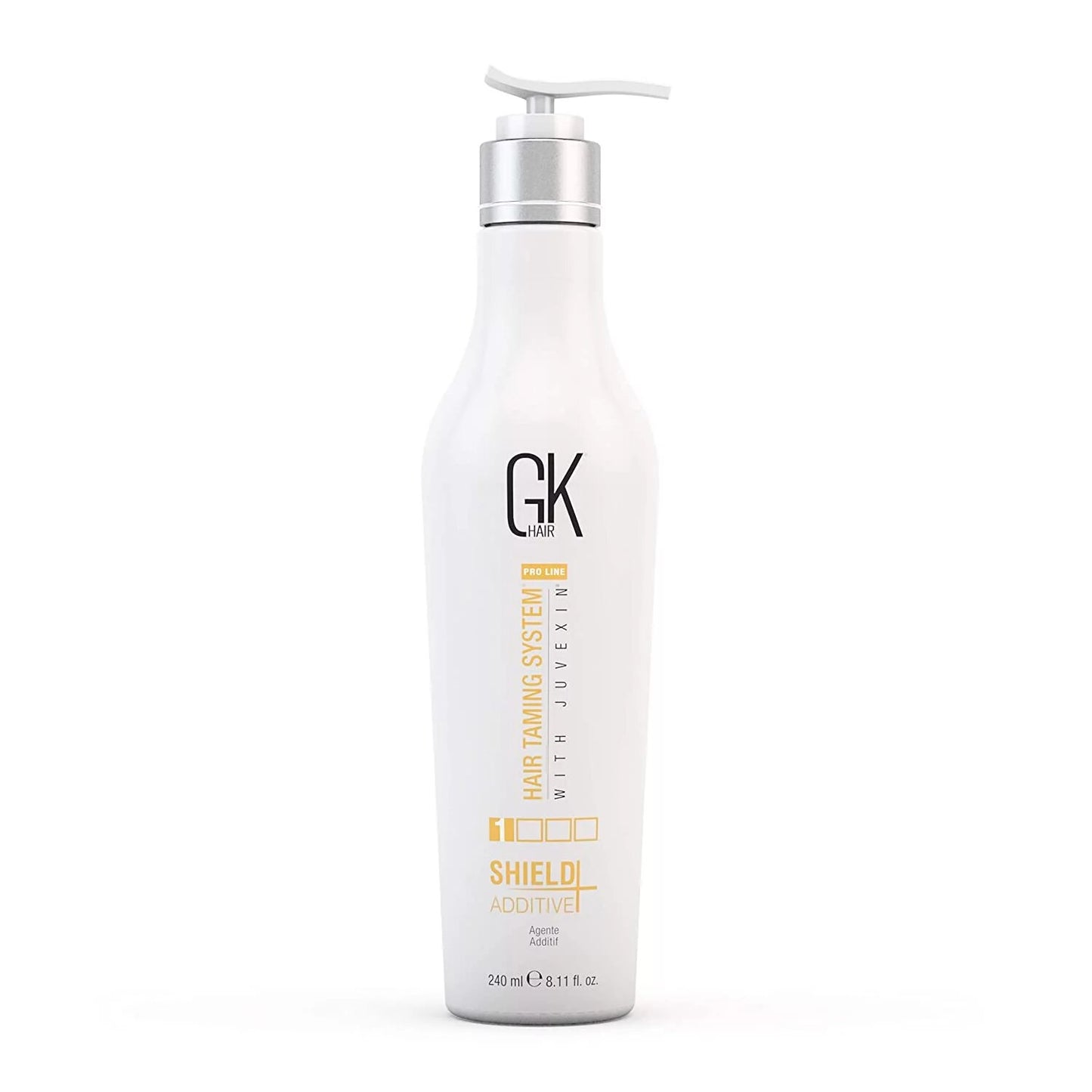 Global Keratin Global Keratin, Shield Additive, Shampoo & Spülung 2-in-1, Reparatur & Verstärkung, 240 ml Regular