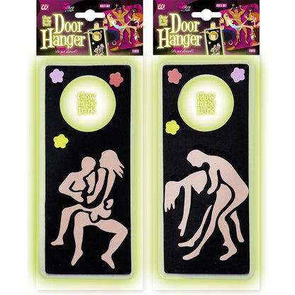 "GLOW IN THE DARK-TÜRSCHILD" sort. In 2 Modellen – Detailansicht