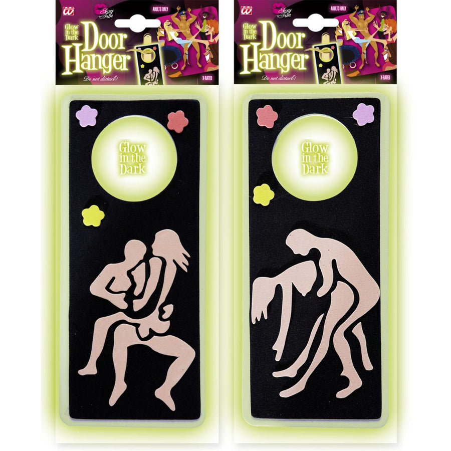 "GLOW IN THE DARK-TÜRSCHILD" sort. In 2 Modellen – Detailansicht