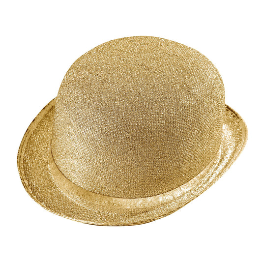 "GOLD LUREX MELONE" aus Filz – Vorderansicht