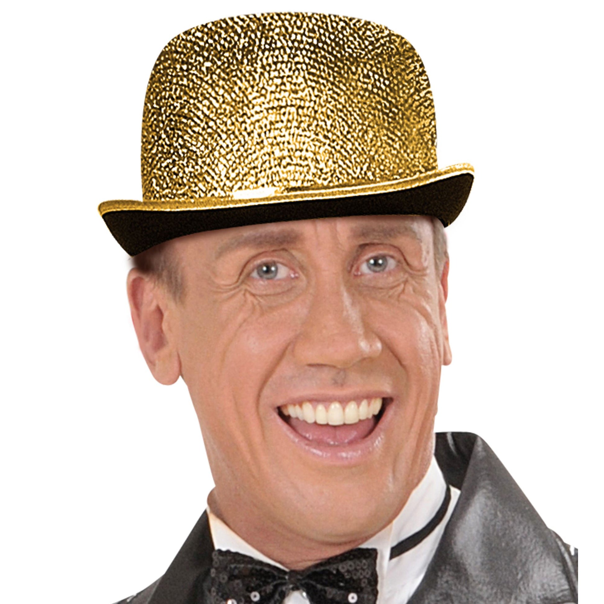 "GOLD LUREX MELONE" aus Filz – Detailansicht