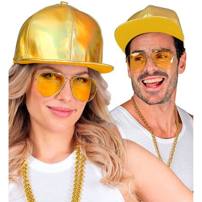 "GOLDENDE HOLOGRAFISCHE BASECAP" – Ansicht 3