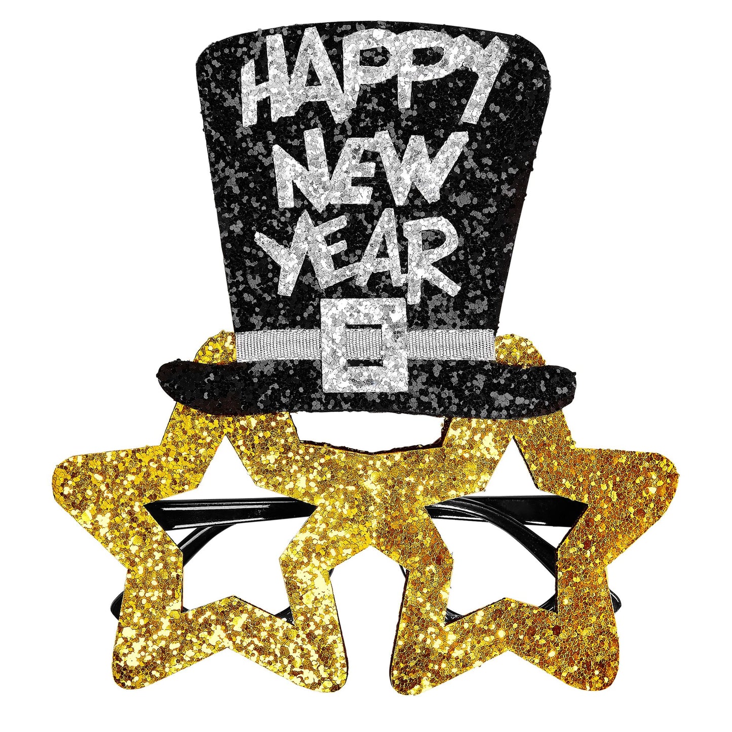 "GOLDENE BRILLE HAPPY NEW YEAR" – Vorderansicht