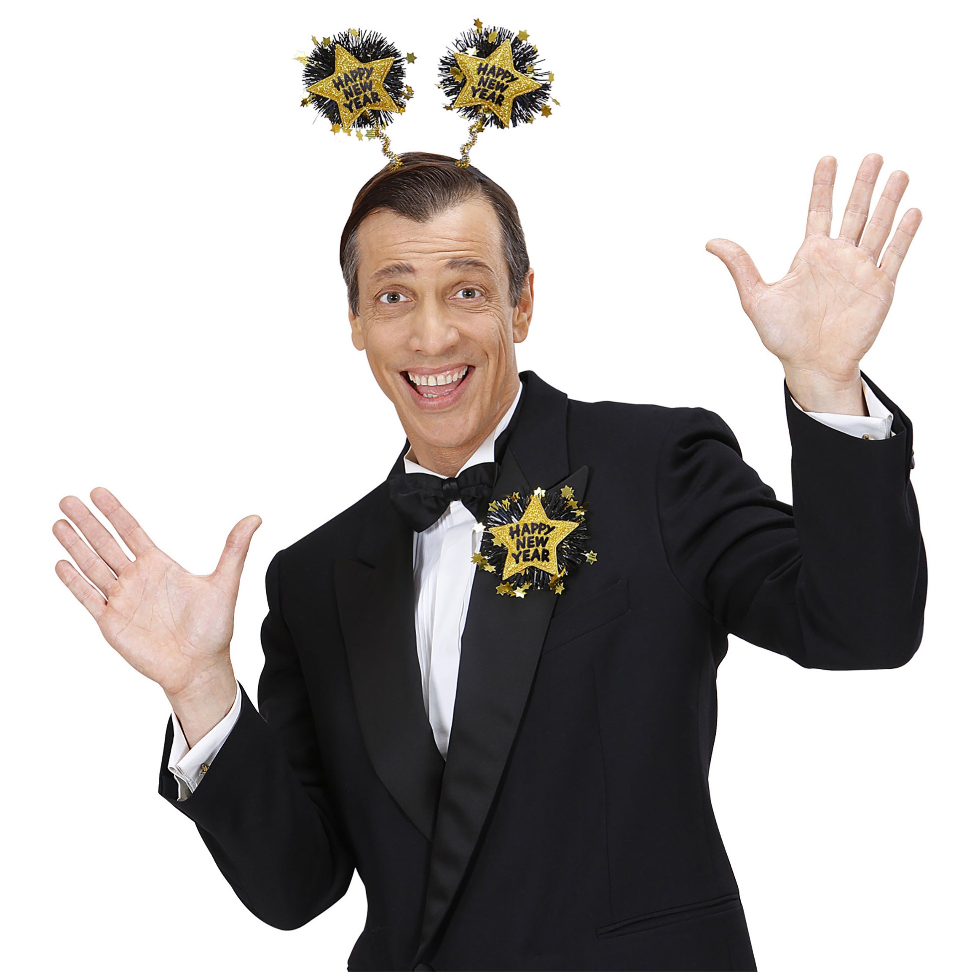 "GOLDENE BROSCHE HAPPY NEW YEAR" – Ansicht 3