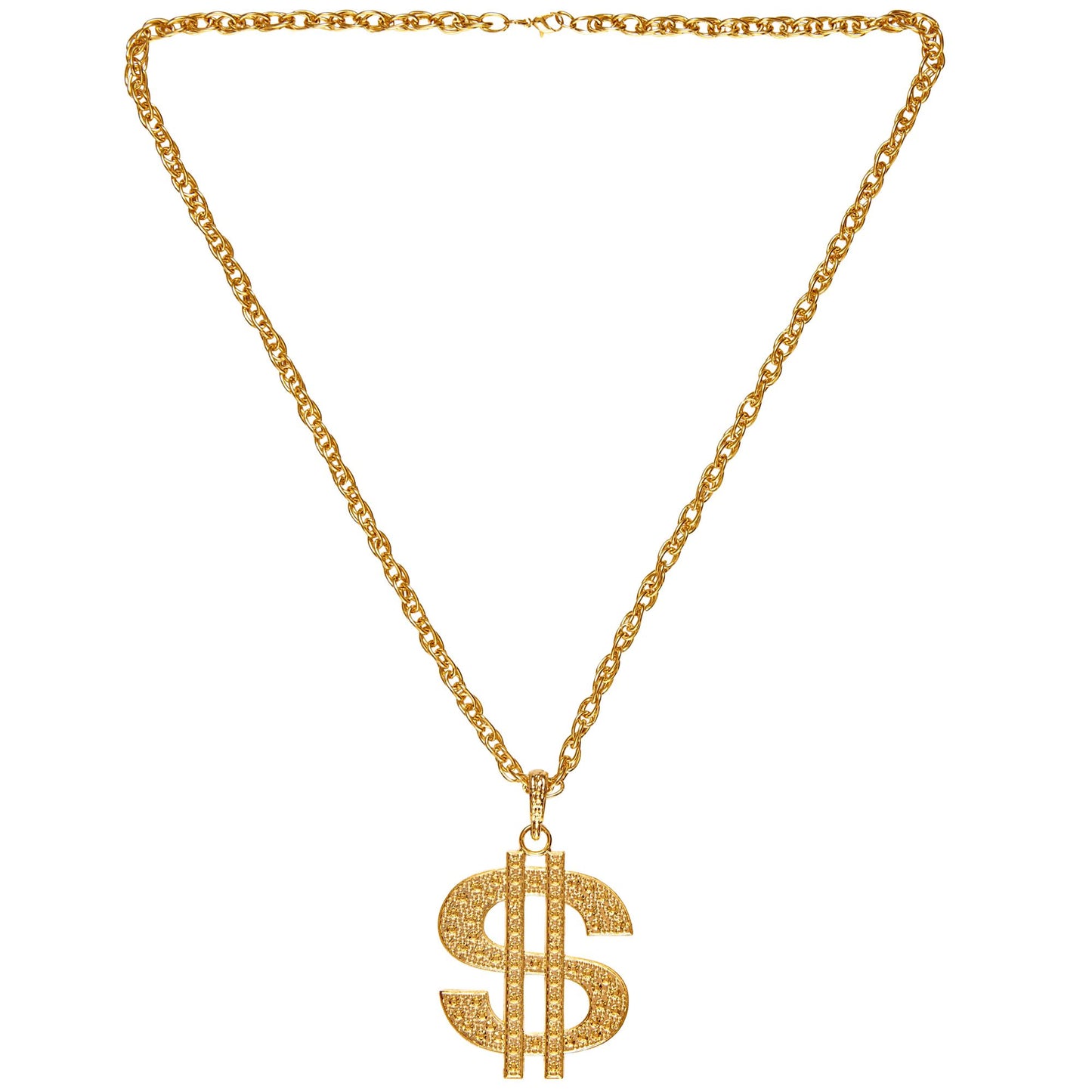 "GOLDENE DOLLER KETTE" – Detailansicht