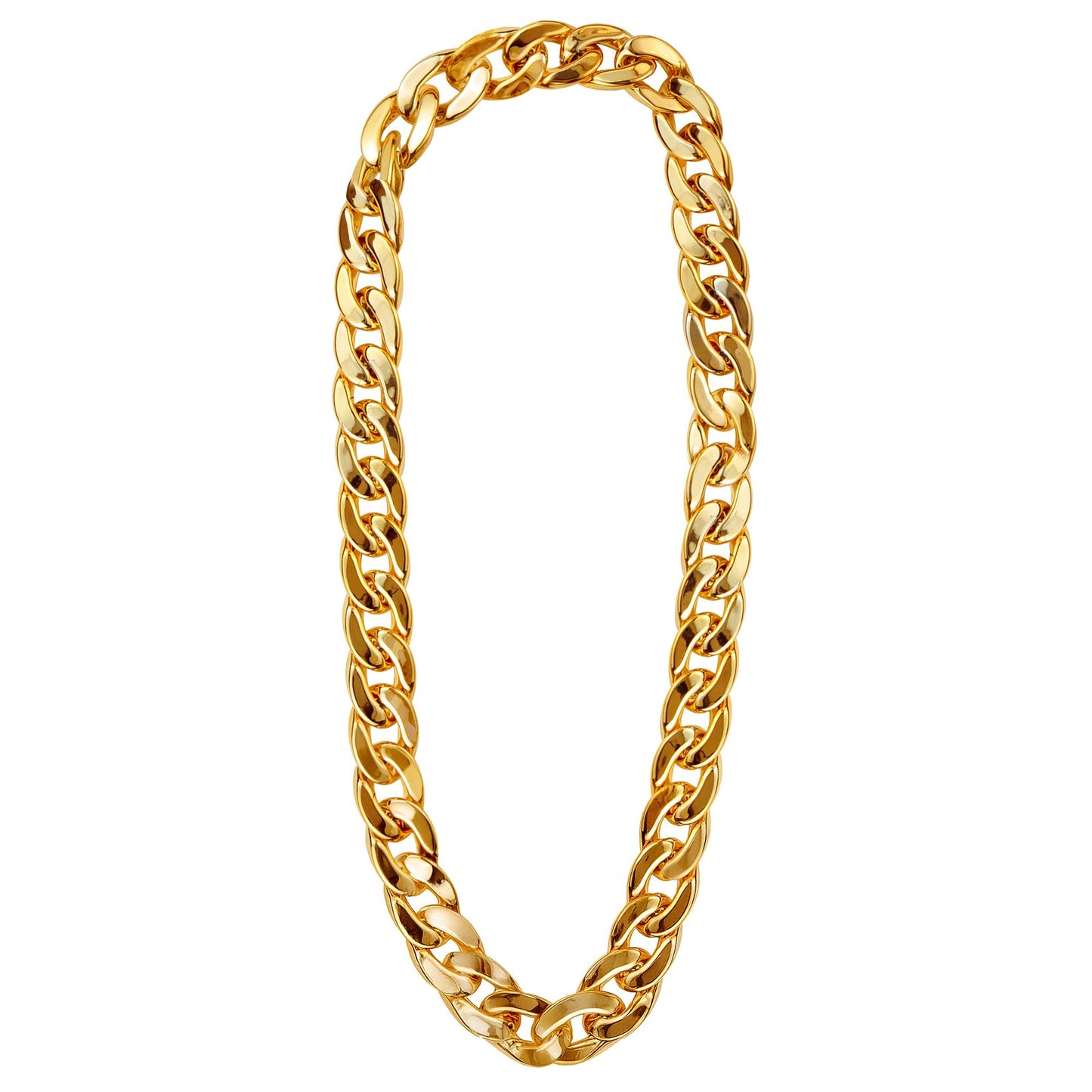 "GOLDENE HALSKETTE" 72 cm – Vorderansicht
