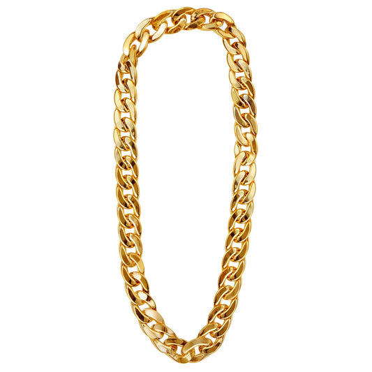"GOLDENE HALSKETTE" 72 cm – Vorderansicht