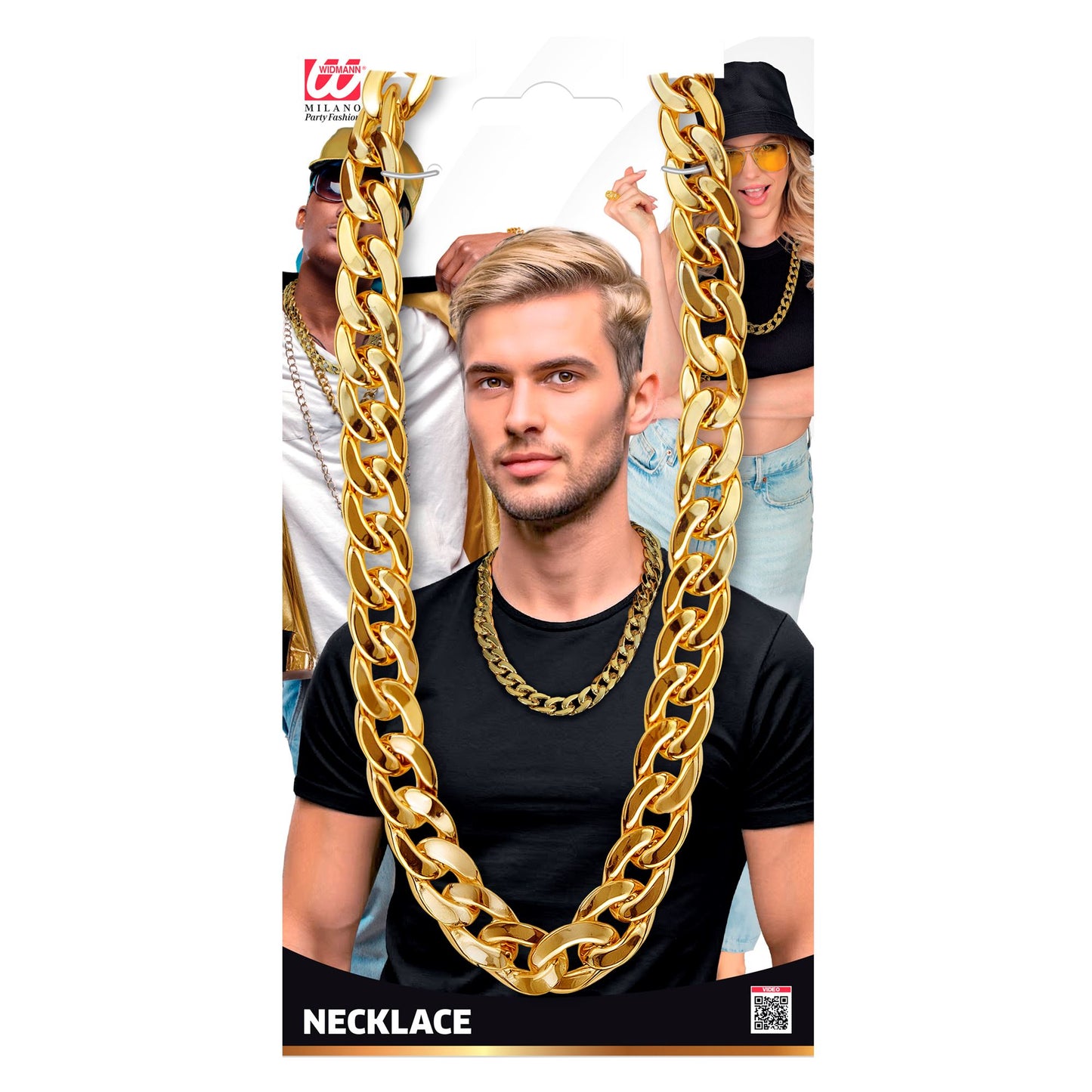 "GOLDENE HALSKETTE" 72 cm – Detailansicht