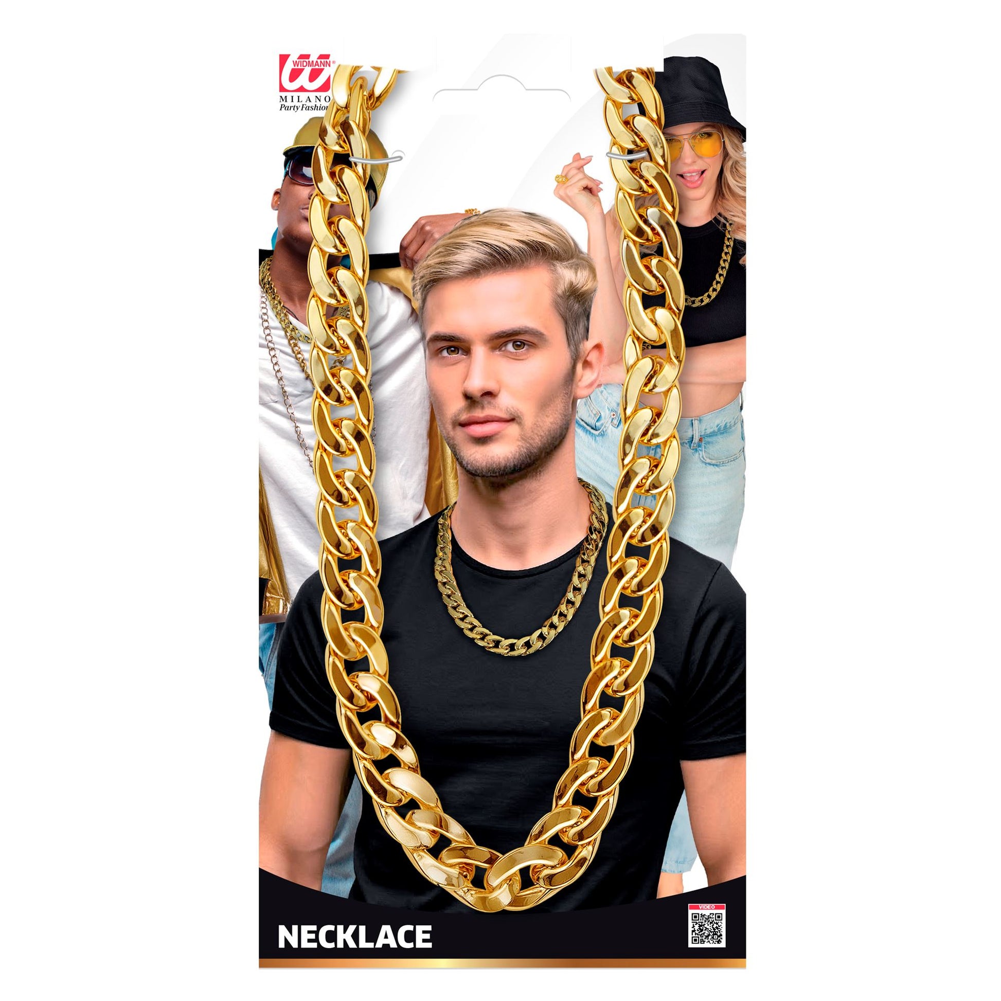 "GOLDENE HALSKETTE" 72 cm – Detailansicht