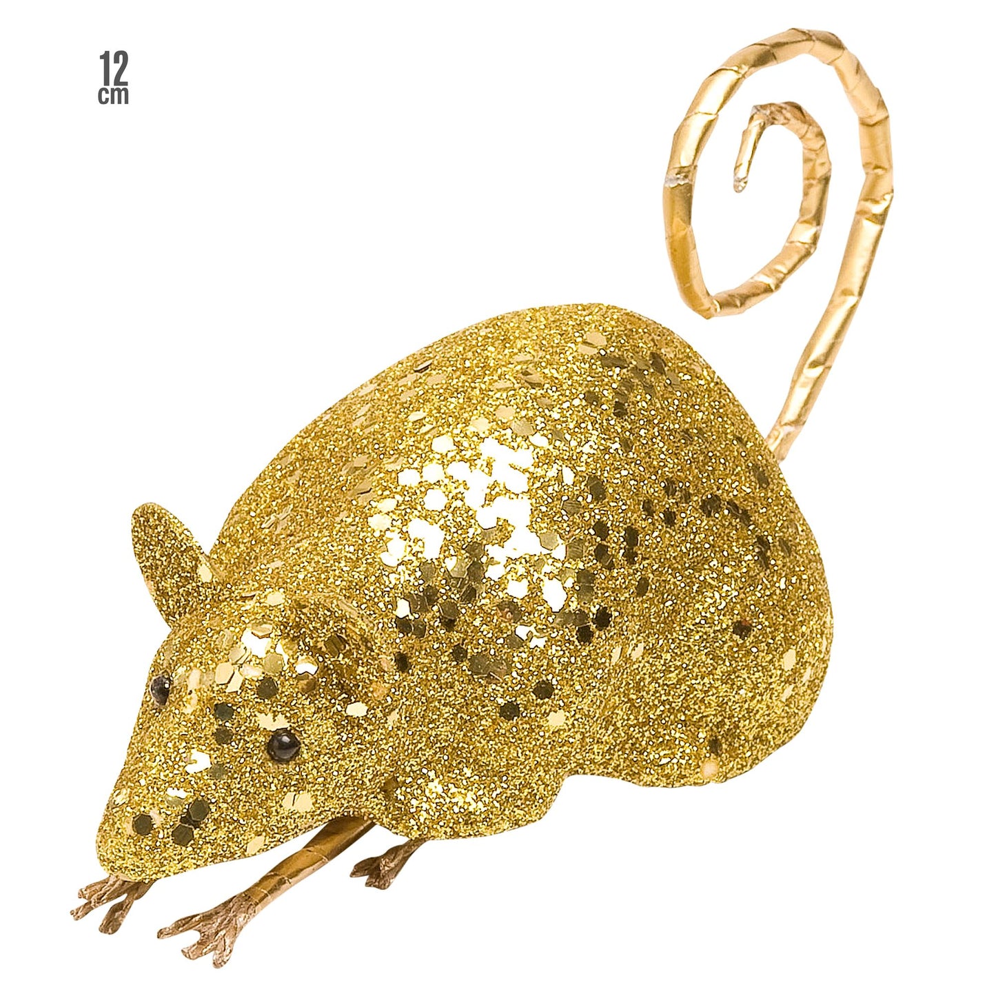 "GOLDENE MAUS" 12 cm – Vorderansicht