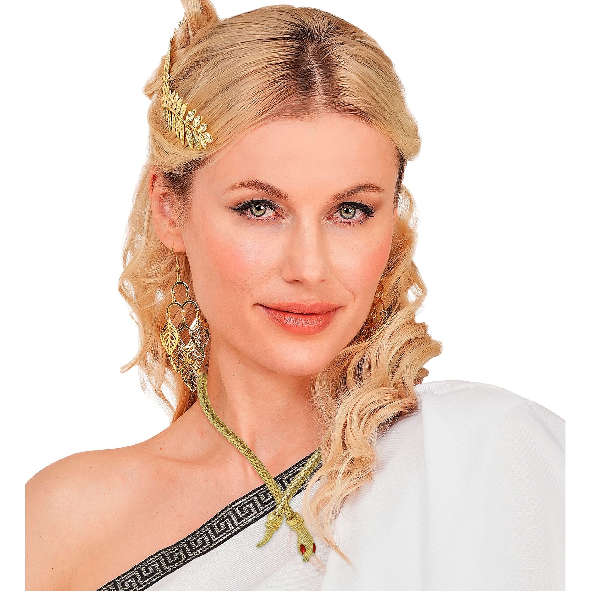 "GOLDENE SCHLANGENKETTE MIT ROTEN STEINAUGEN" – Ansicht 4