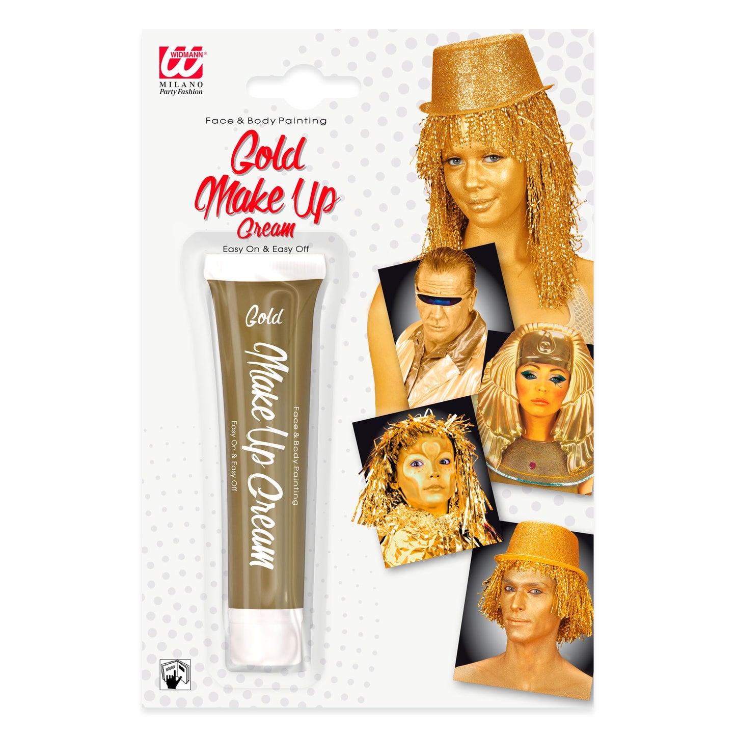 "GOLDENE SCHMINKE IN TUBE" - 28 ml – Vorderansicht