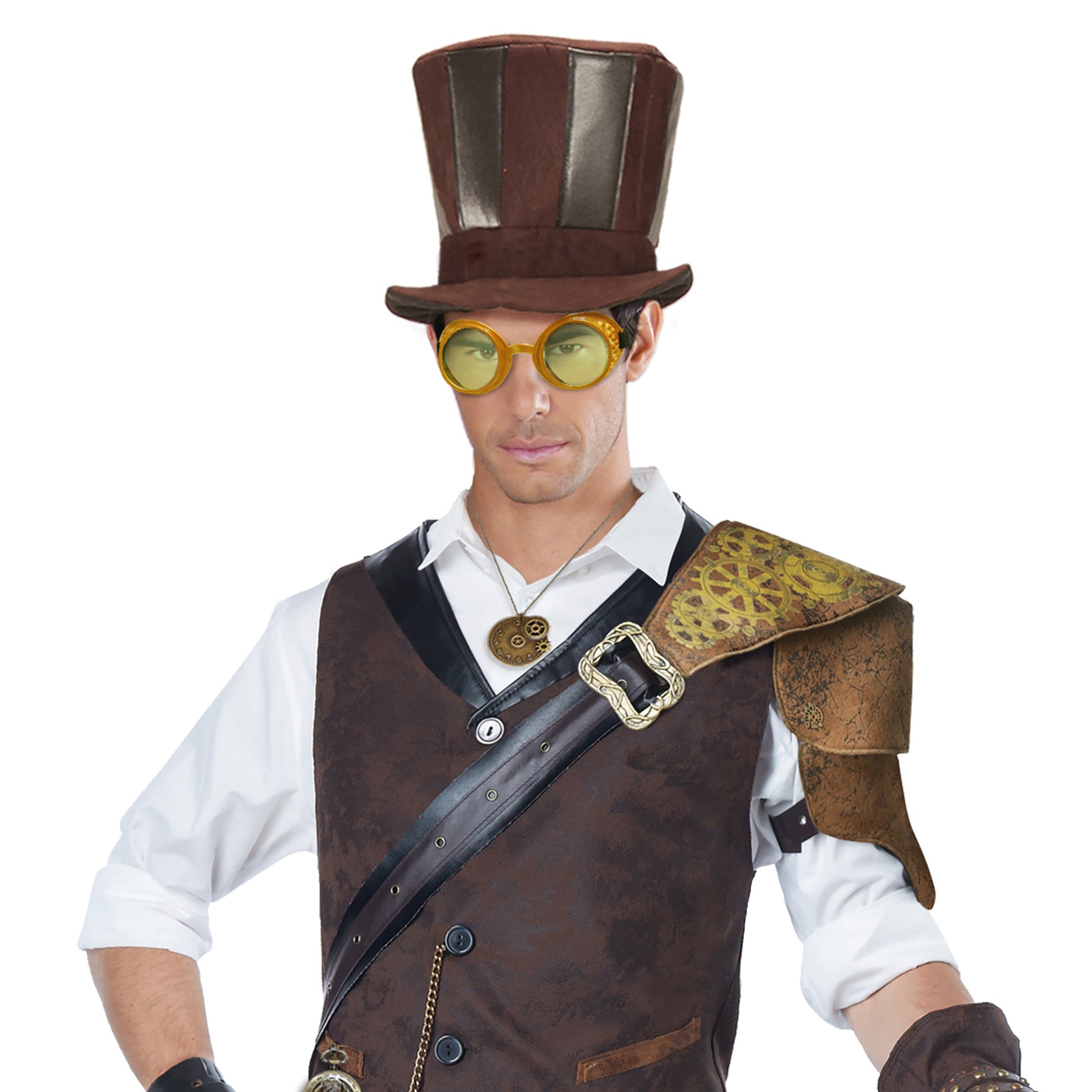 "GOLDENE STEAMPUNK BRILLE" – Ansicht 5