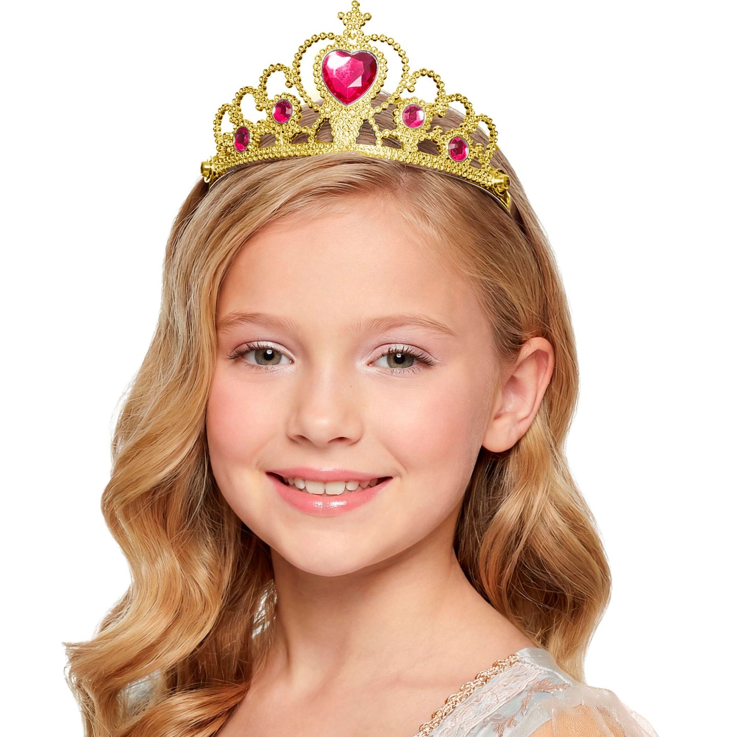 "GOLDENE TIARA MIT PINKEN EDELSTEINEN" – Ansicht 4
