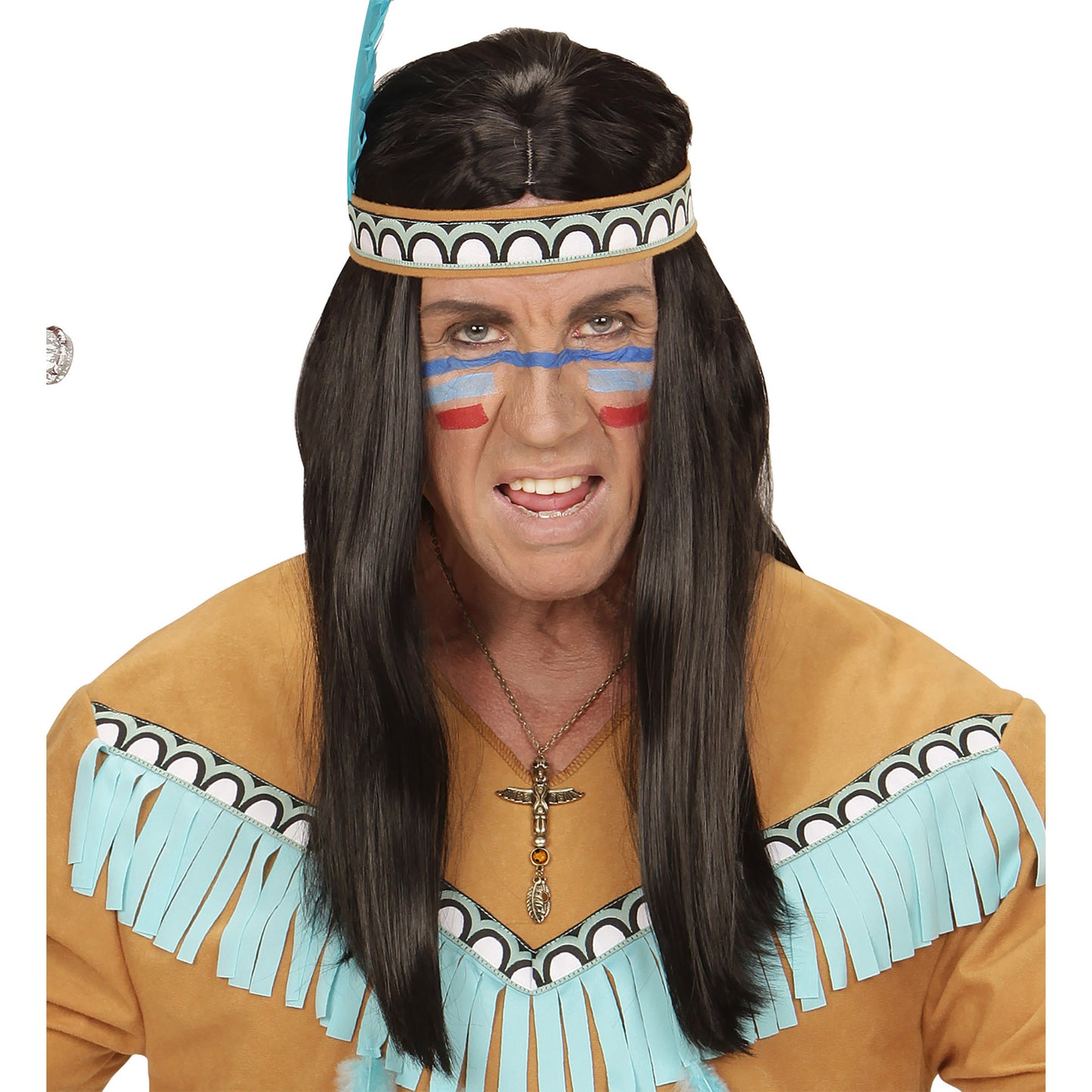 "GOLDENE TOTEM INDIANERKETTER MIT STEIN" – Ansicht 4