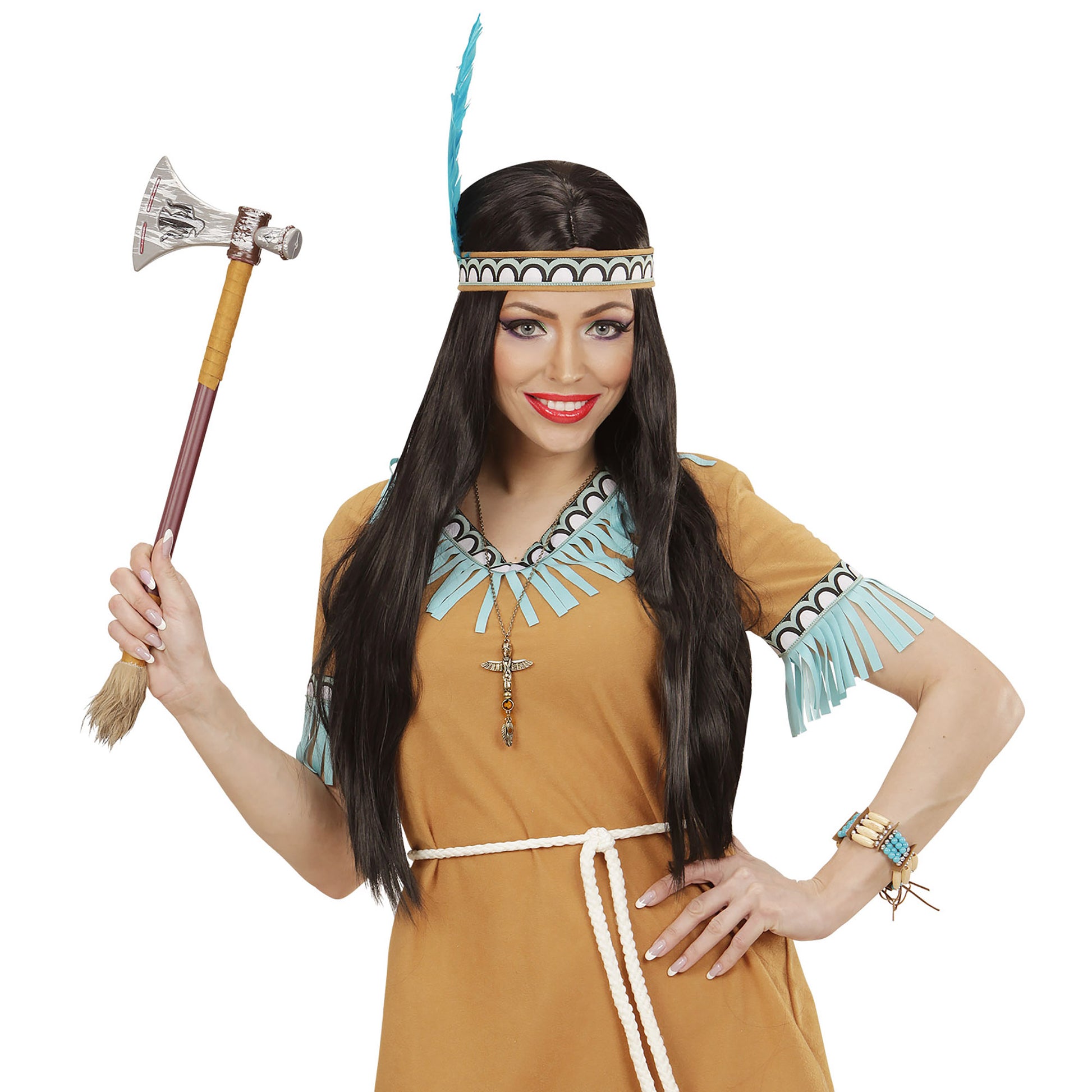 "GOLDENE TOTEM INDIANERKETTER MIT STEIN" – Ansicht 5