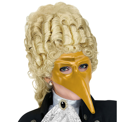 "GOLDENE VENETIANISCHE MASKE" aus Plastik – Ansicht 4