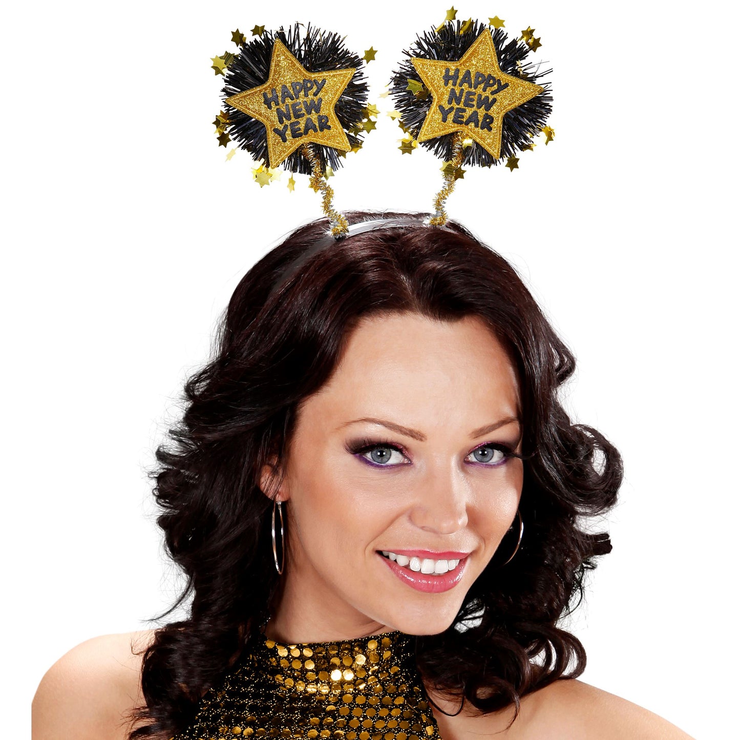 "GOLDENER HAARREIF HAPPY NEW YEAR" – Ansicht 5