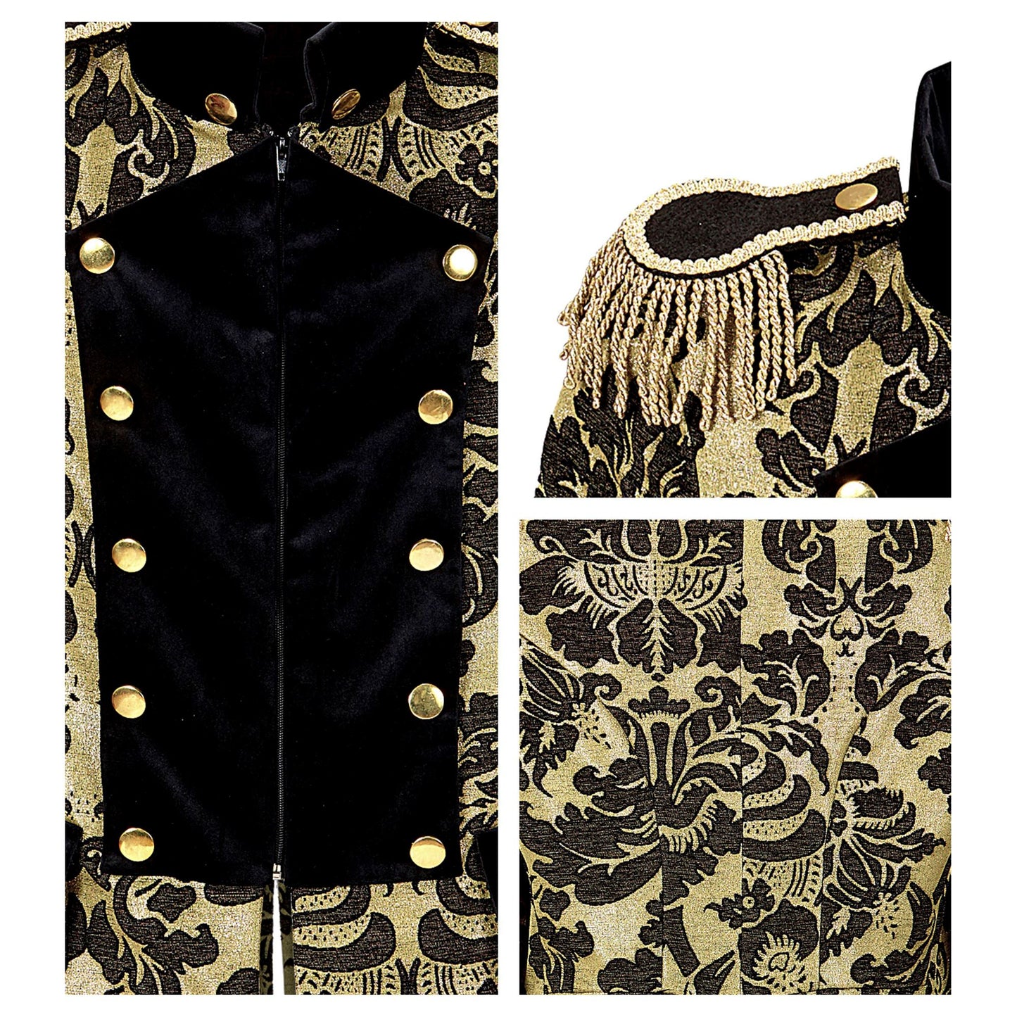"GOLDENER PARADEFRACK JACQUARD" für Herren – Ansicht 4