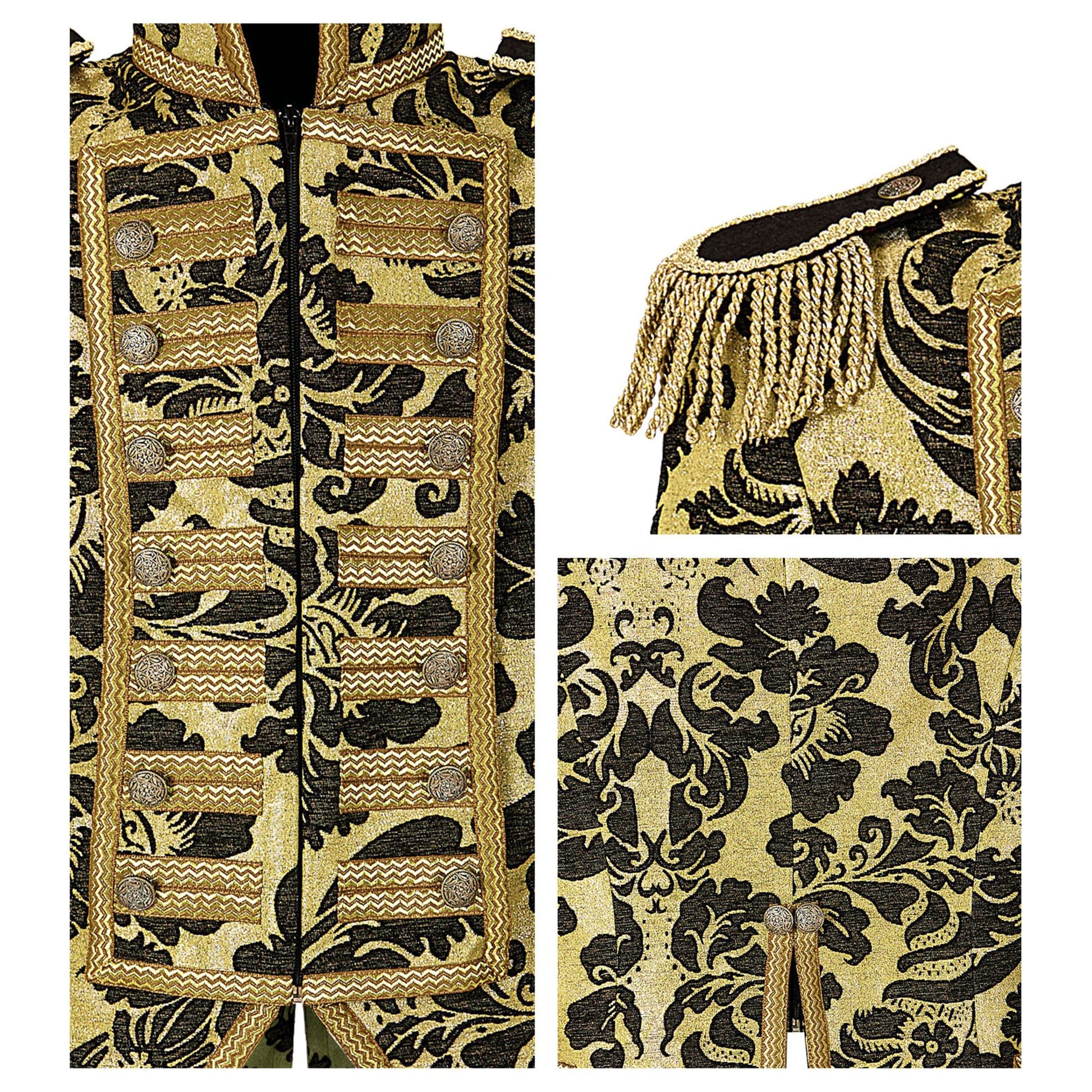 "GOLDENER PARADEFRACK JACQUARD" für Herren – Ansicht 4
