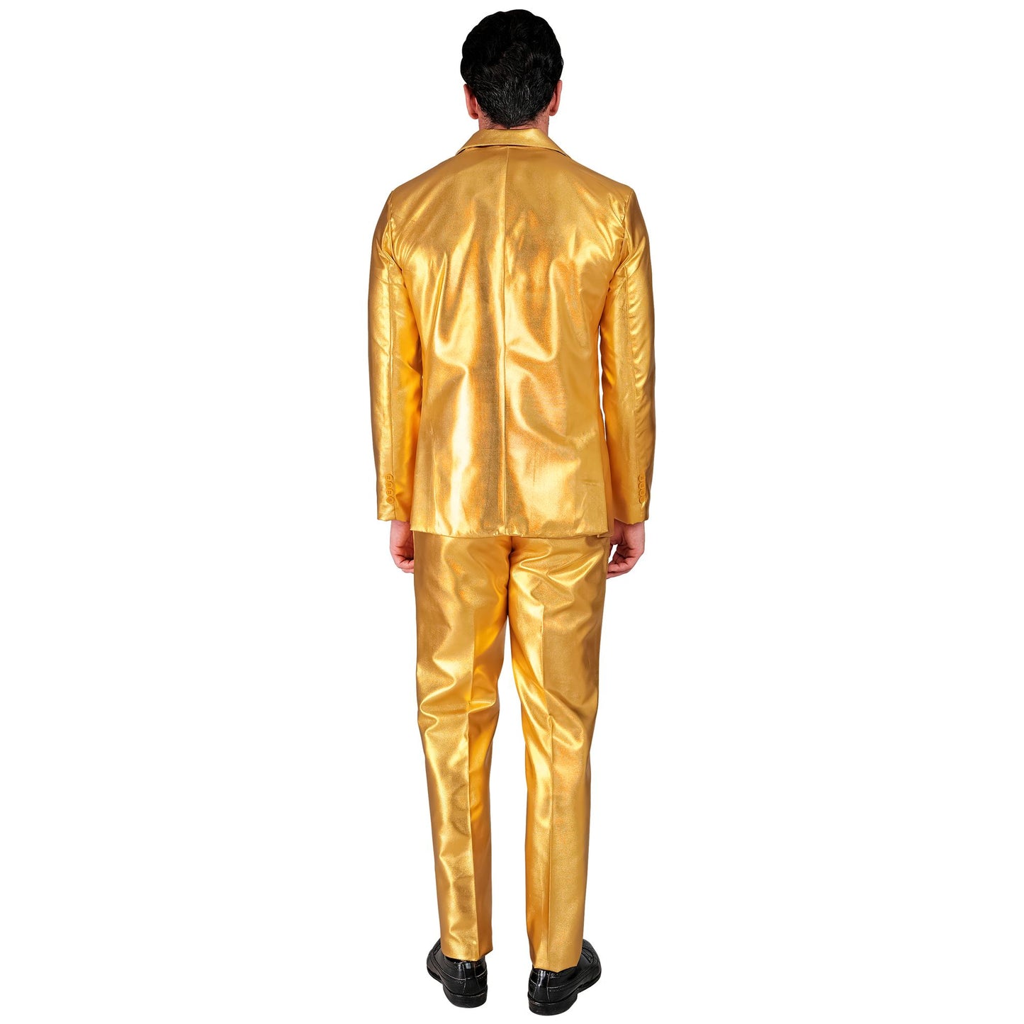 "GOLDENER PARTY FASHION ANZUG" (Jackett, Hose) – Ansicht 4