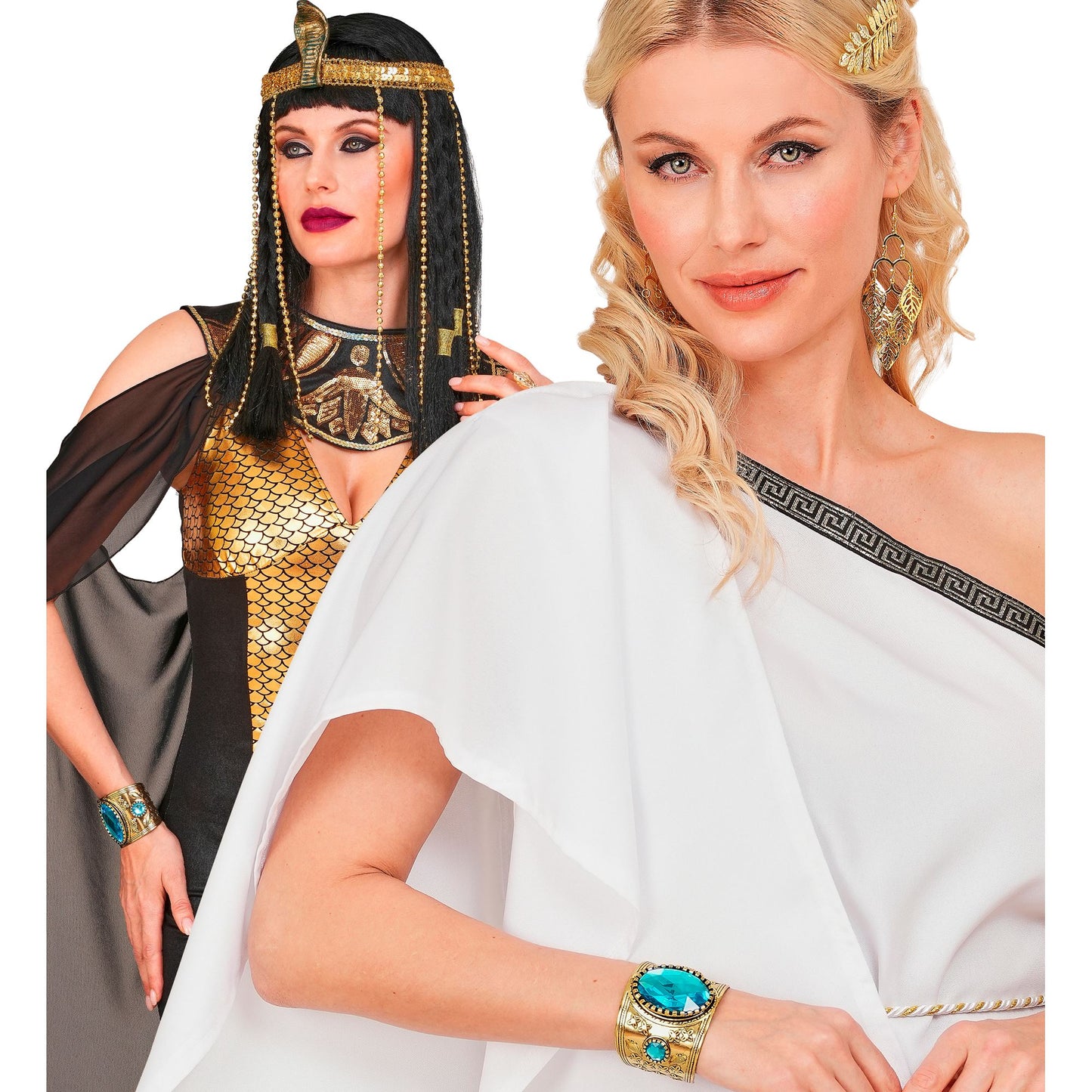 "GOLDENES ARMBAND MIT BLAUEM EDELSTEIN" – Ansicht 3
