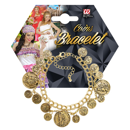 "GOLDENES ARMBAND MIT MÜNZEN" – Ansicht 3