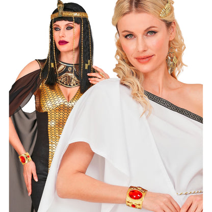 "GOLDENES ARMBAND MIT ROTEM EDELSTEIN" – Ansicht 3