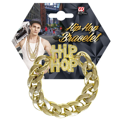 "GOLDENES HIP HOP ARMBAND" – Detailansicht