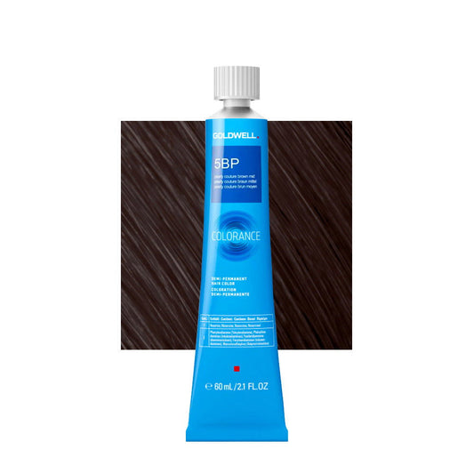 Goldwell Goldwell, Colorance, Demi-permanente Haarfarbe, 5BP Medium Pearly Couture Brown, 60 ml Regular