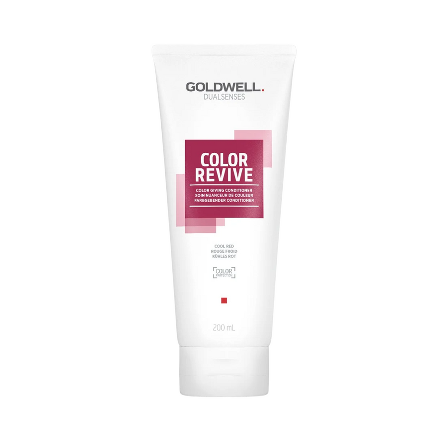 Goldwell Goldwell, Dualsenses Color Revive, Haarfarben-Conditioner, Cool Red, Glatt, 200 ml Regular