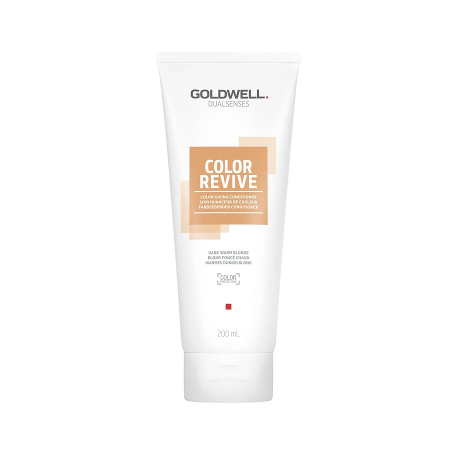 Goldwell Goldwell, Dualsenses Color Revive, Haarfarben-Conditioner, Dark Warm Blonde, Color Giving Conditioner, 200 ml Regula