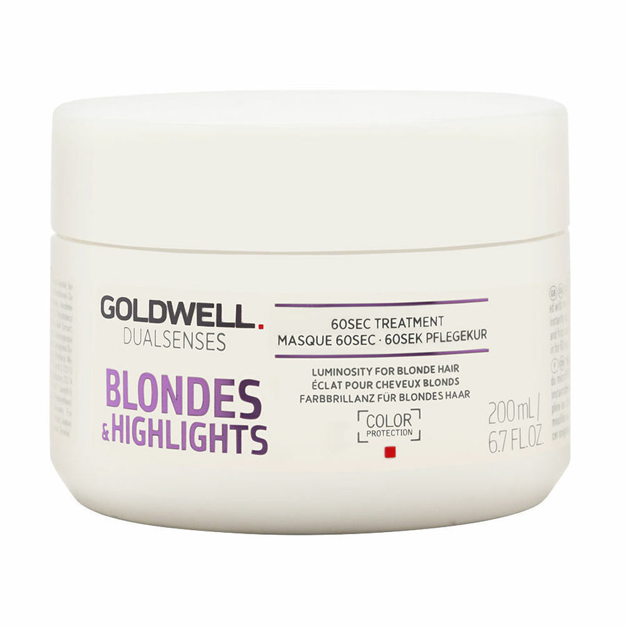 Goldwell Goldwell, Dualsenses Blondes & Highlights, Haarbehandlungs-Crememaske, Für Farbschutz, 200 ml Regular
